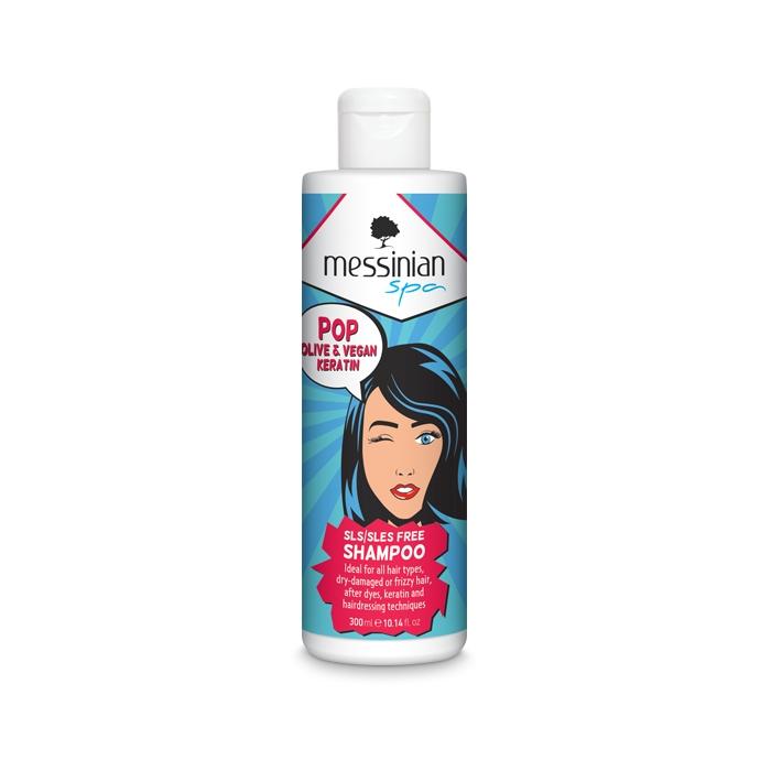 Šampón pro poškozené vlasy olivy & vegan keratin 300 ml