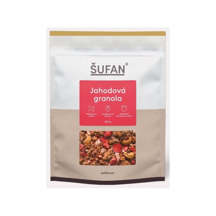 Granola jahodová 400g